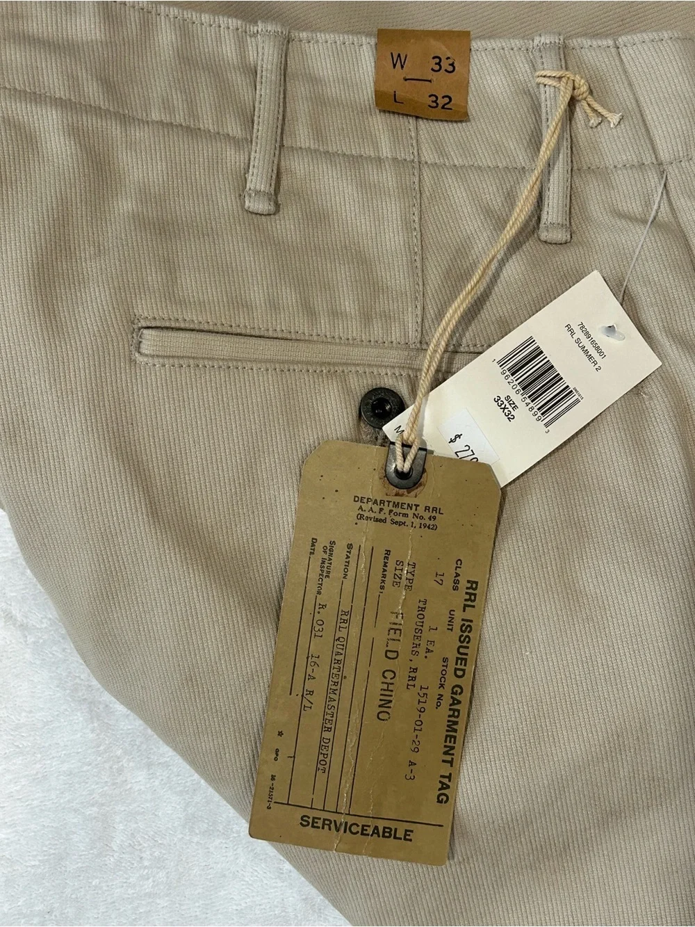 Ralph Lauren Double RL classic straight